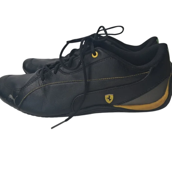 Puma Scuderia Ferrari Drift Cat 5 Sneakers Mens Size 6.5 US Black - Picture 2 of 10
